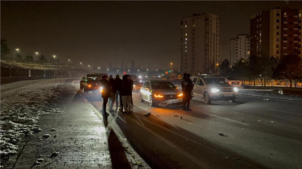 Kaza sonrası elektrikler kesildi, kazalar peş peşe geldi