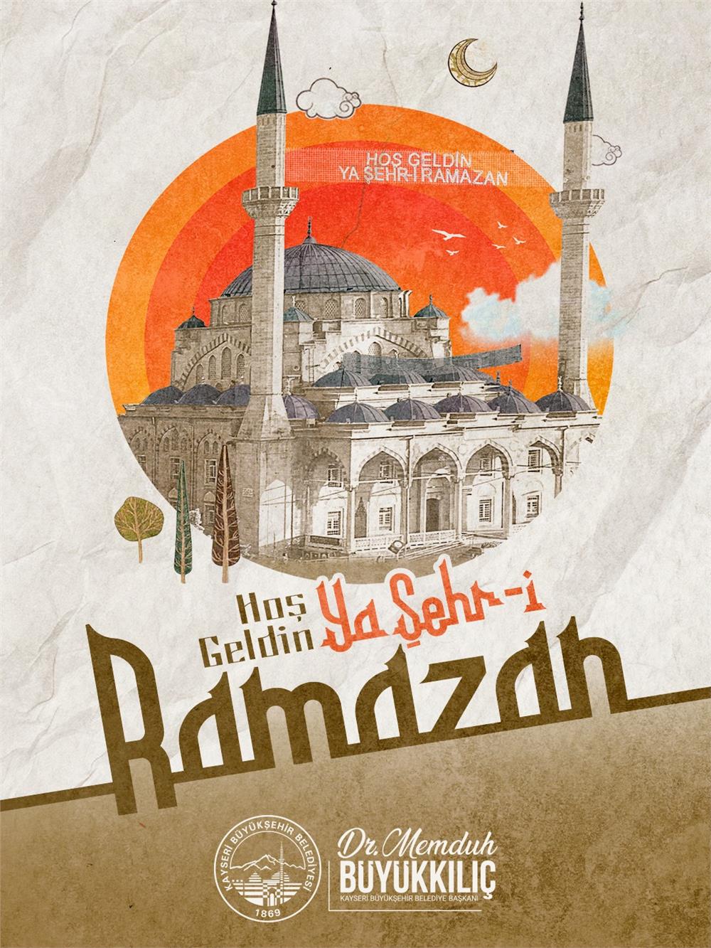 Başkan Büyükkılıç'tan 'Ramazan-ı Şerif' mesajı