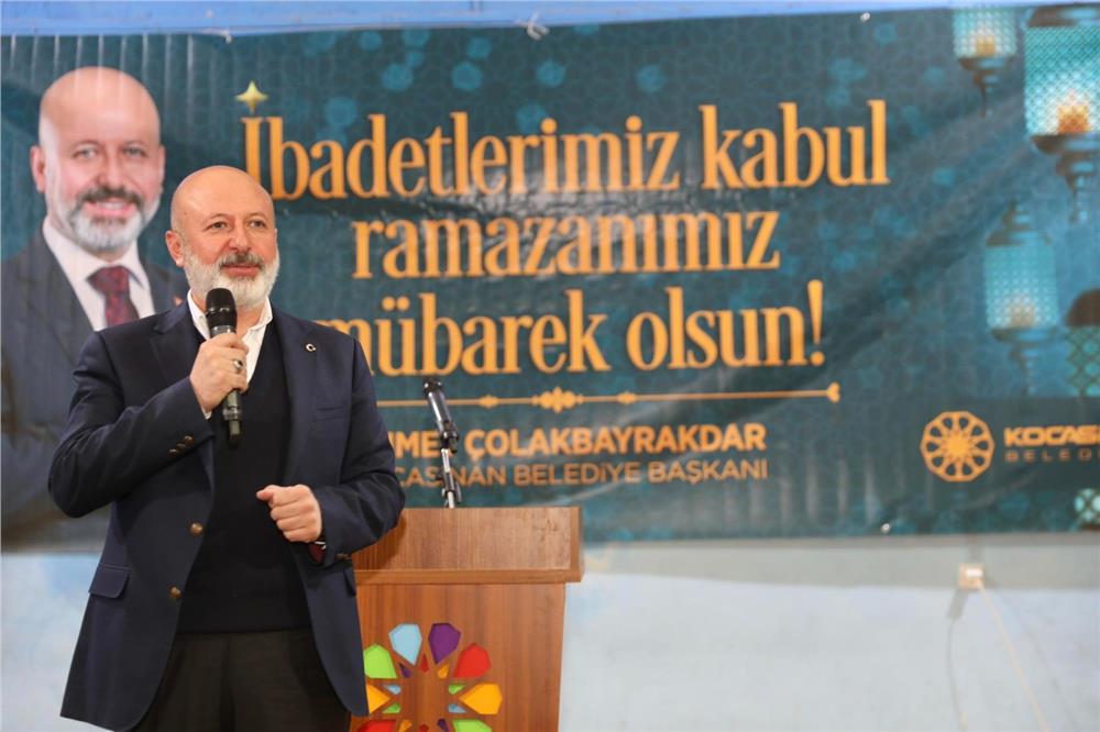 Başkan Çolakbayrakdar: Huzurlu bir ramazan için tüm ekiplerimizle sahadayız