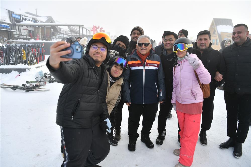 Büyükkılıç: Erciyes'te yarıyıl bereketli geçti