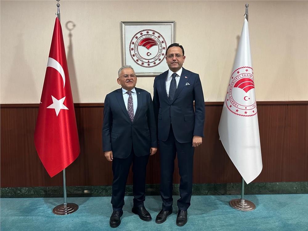 Büyükkılıç'tan 'yatırım ve proje' odaklı Ankara temasları