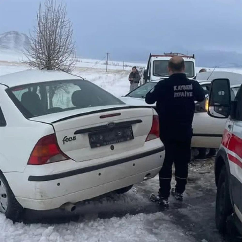 Develi'de trafik kazası: 1 ölü, 1 yaralı