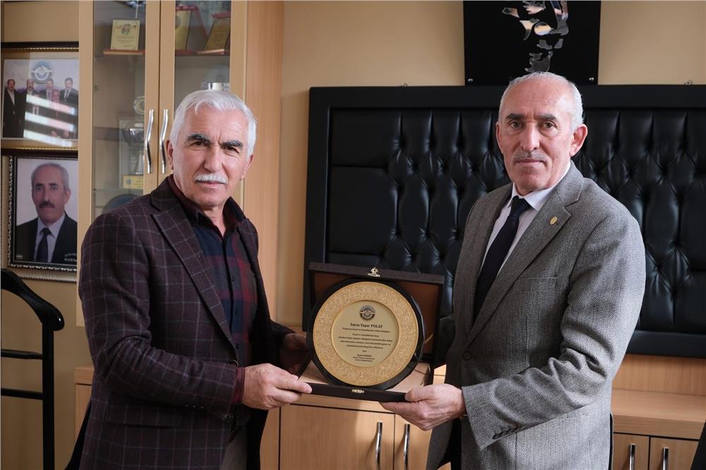 KESOB’dan Tomarza Esnaf Odası’na hayırlı olsun ziyareti