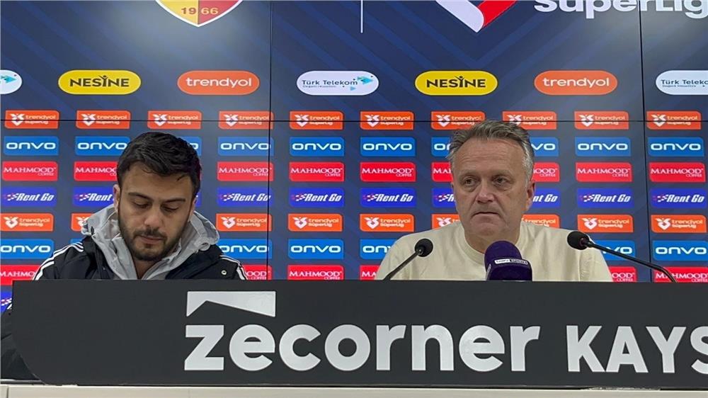 Erling Moe: Hakem kararları noktasında şanslı olan taraf değildik