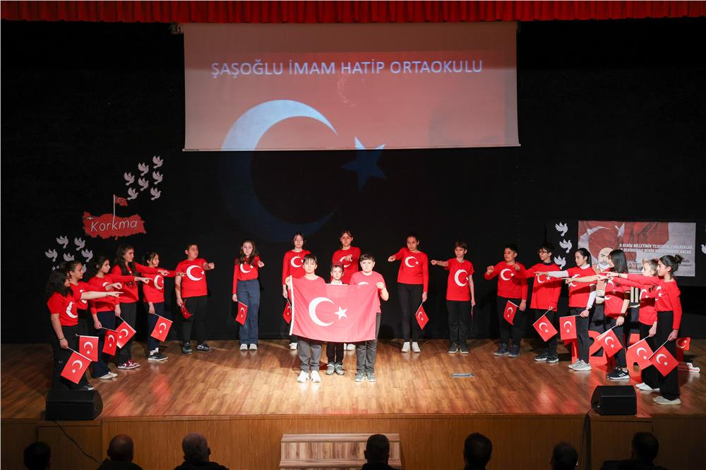 Hacılar'da İstiklal şiiri ve şairi yad edildi