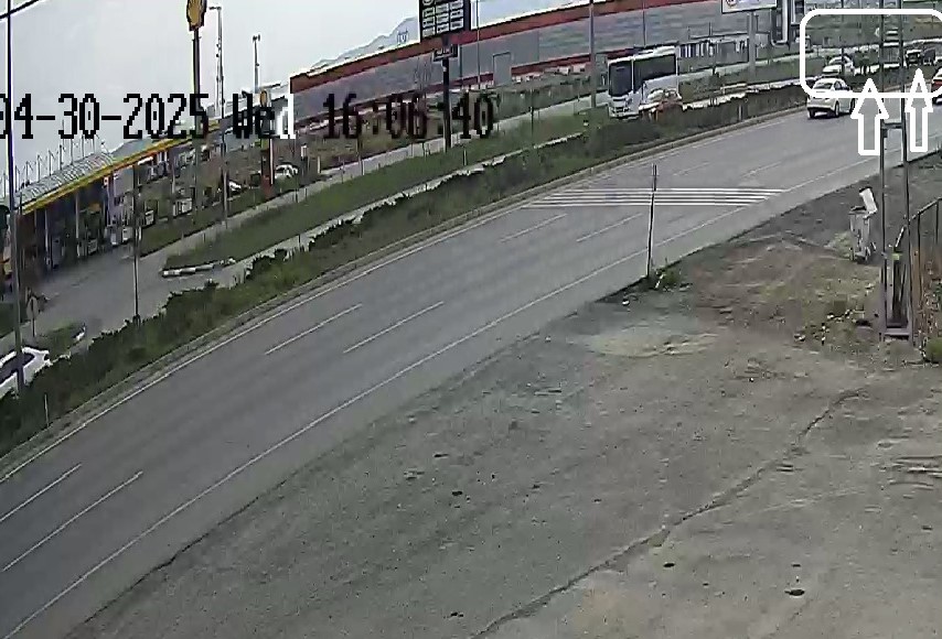 Kayseri'de 2 kişinin öldüğü kazanın görüntüleri ortaya çıktı