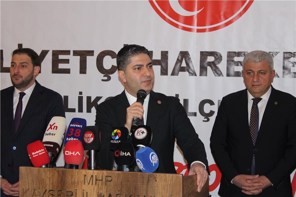 Özdemir: Zalimin zulmü varsa, mazlumun Allah