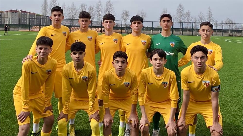 U14 Gelişim Ligi 12. Grup: Kayserispor: 1 - Alkulaspor: 2