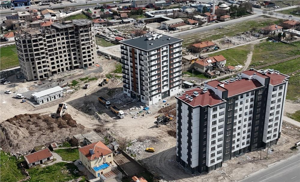 Anbar 2. Etap Kentsel Dönüşüm Blokları hızla yükseliyor