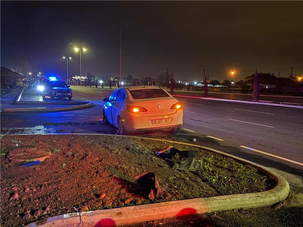 Polisten kaçan alkollü sürücü kaza yapınca yakayı ele verdi