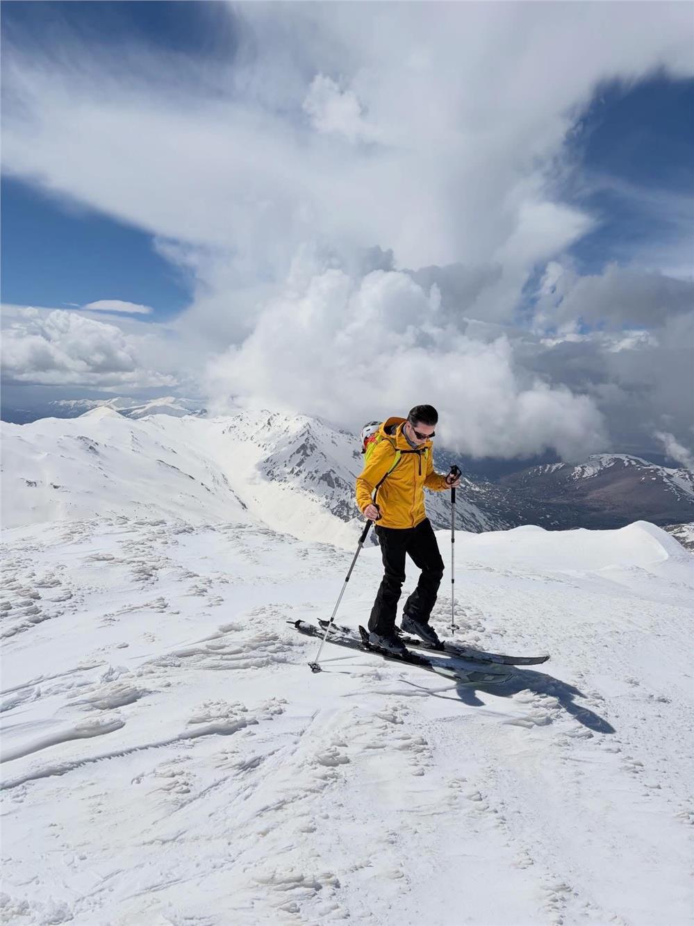 Tomarza'da yeni kayak rotası keşfedildi