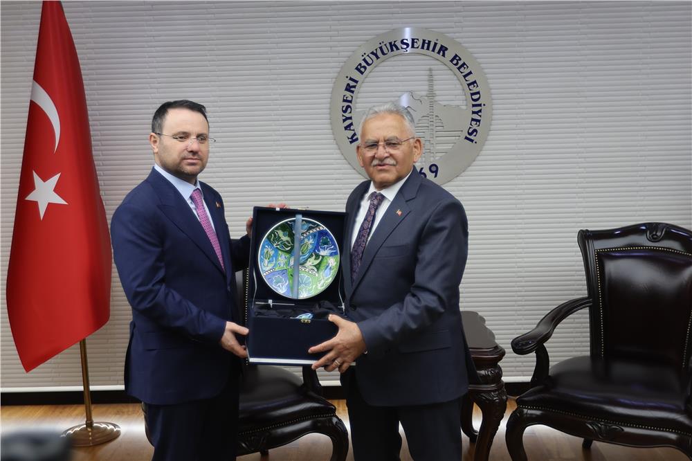 Büyükkılıç, Bakan Gürlek’i ağırladı: Kayseri, bir cazibe merkezi
