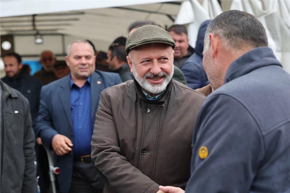 Çolakbayrakdar: Topraklarımız rahmetle doydu, hasadımız bereketli olsun