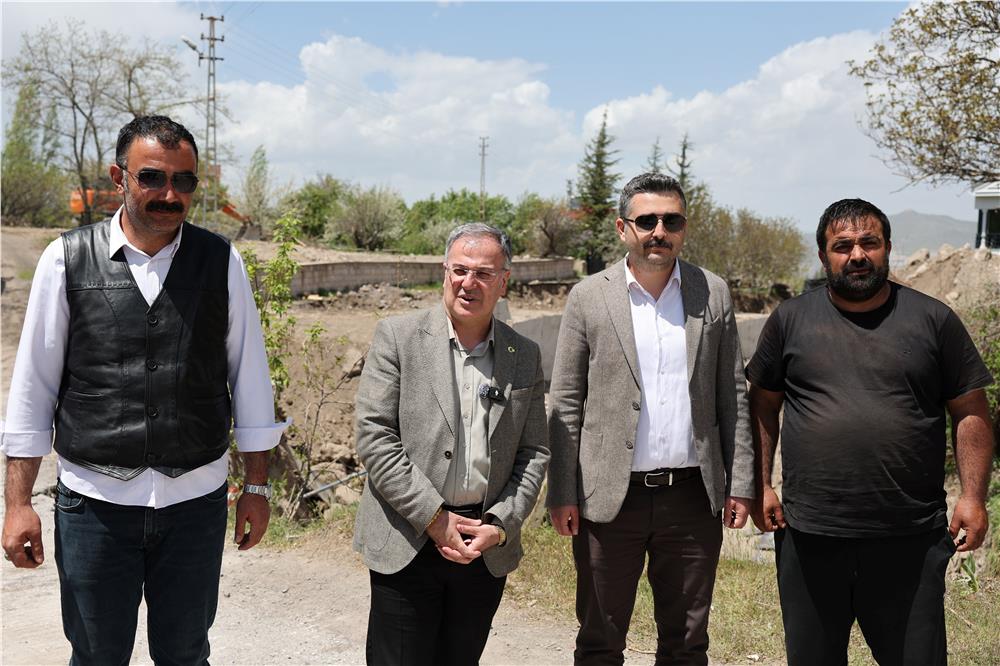 Özdoğan: 2,5 kilometrelik kanal, bağ mevsimi başlamadan tamamlanacak