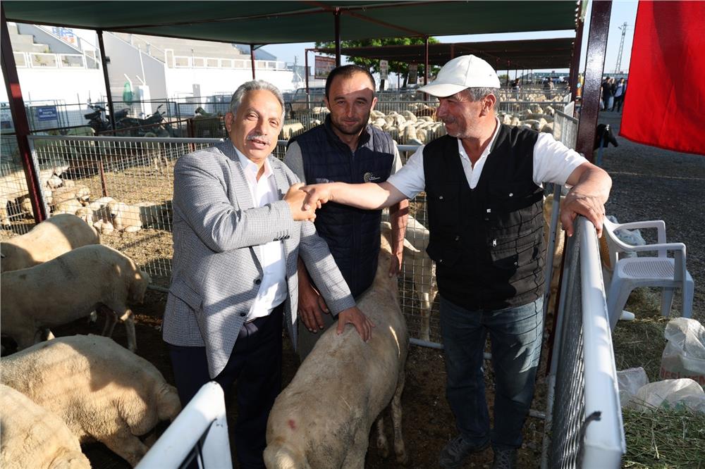 Talas’ta kurban satış yerleri kurası