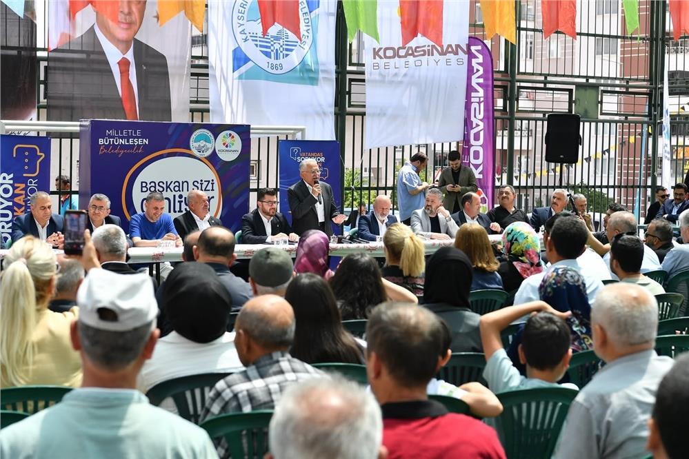 Başkan Büyükkılıç, Erkilet Tranvay Hattı