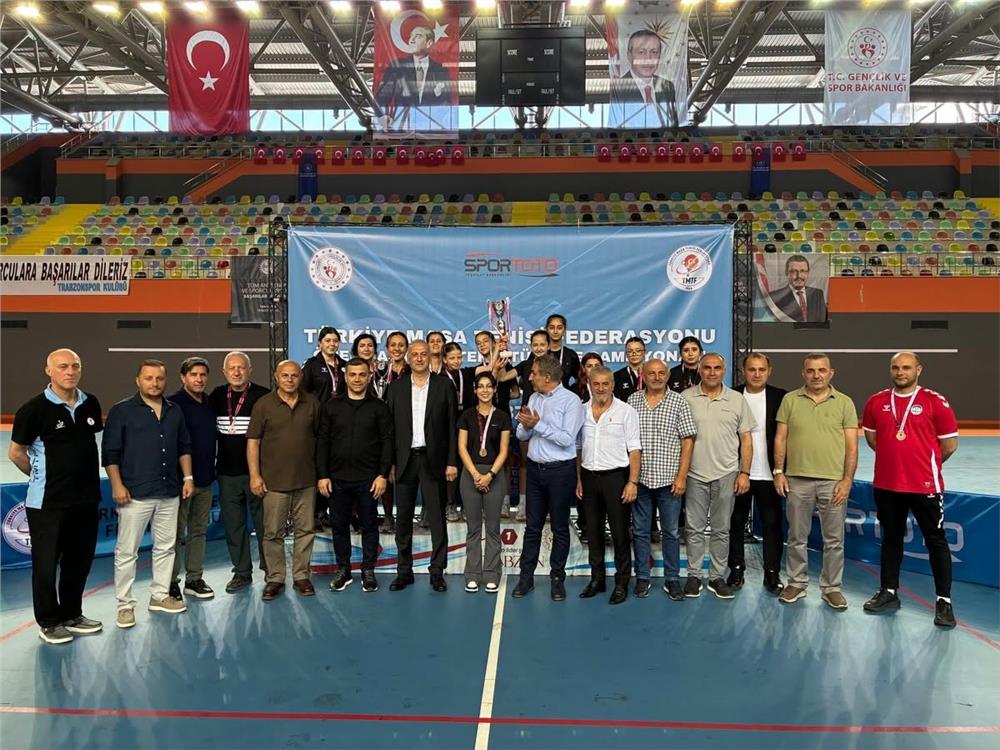 Kayseri Spor A.Ş Kadın Masa Tenisi Takımı 3. Lig'e yükseldi