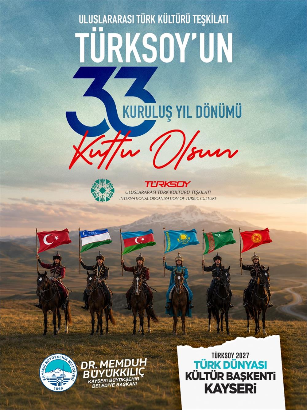 Başkan Büyükkılıç: TÜRKSOY, Türk dünyasının ortak hafızası ve kardeşlik köprüsüdür