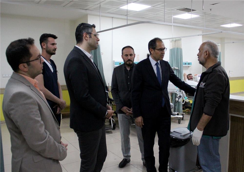 İl Sağlık Müdürü Erşan’dan Kayseri Devlet Hastanesi’nde inceleme