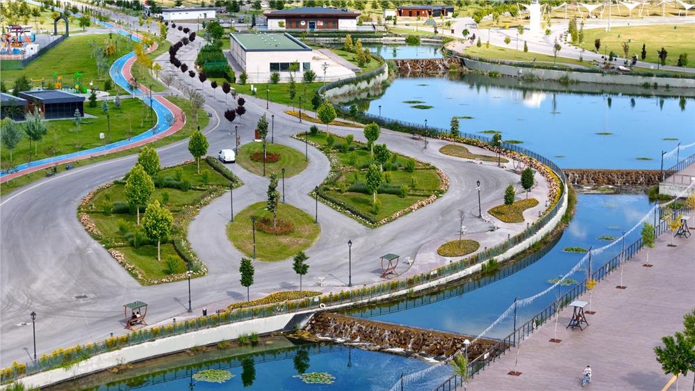 Kayseri çiçek bahçesine dönüşüyor