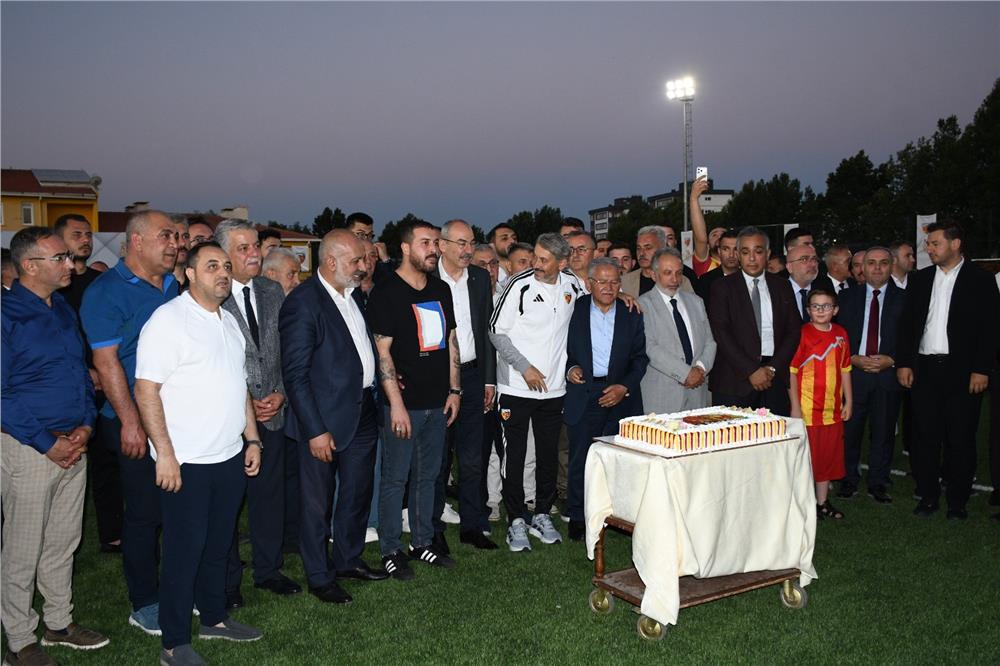 Kayserispor 60. yılını coşkuyla kutladı