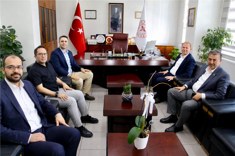 Yeşilhisar heyetinden Başhekim Çöl'e ziyaret