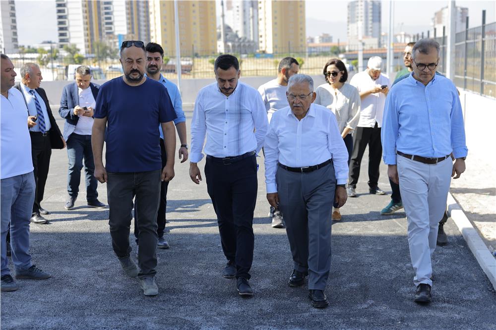 Başkan Büyükkılıç'tan 85 milyon TL'lik yatırım maliyetli eğitim yuvasında inceleme