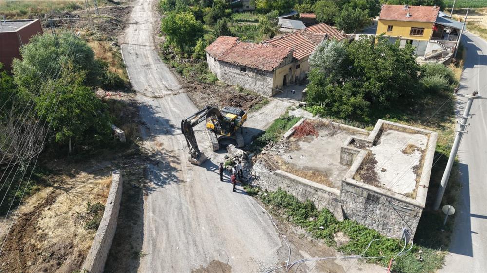 Bünyan cezaevi yolu genişletiliyor