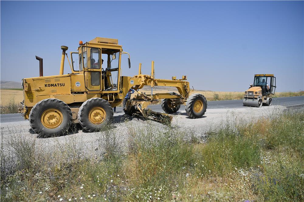 Kayseri büyükşehirden kırsal yollara 70 milyon TL'lik yatırım