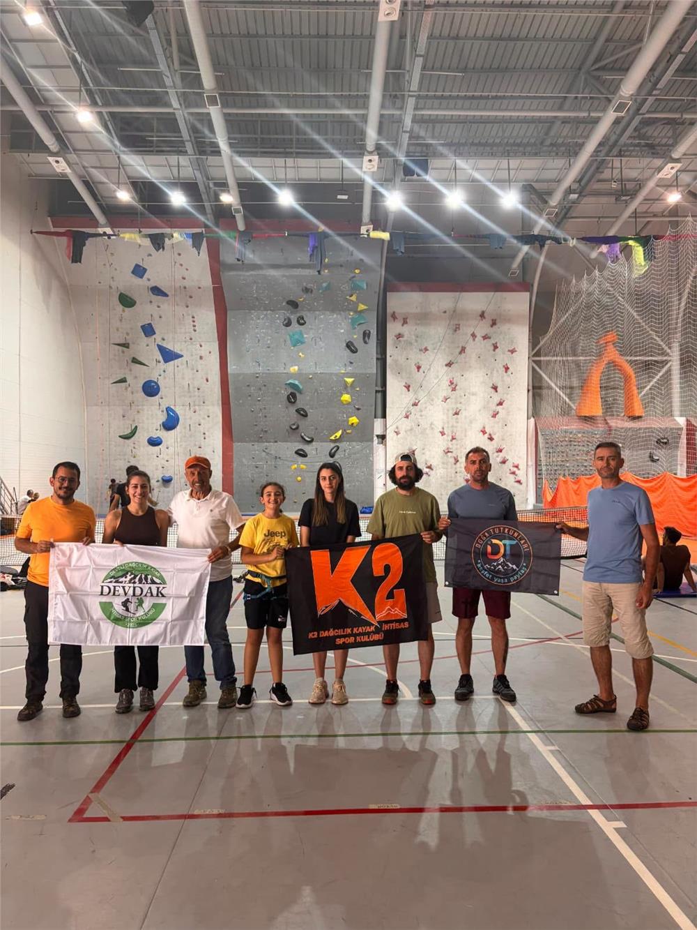 Kayserili 29 sporcu spor tırmanışta ileri seviye eğitim hakkı kazandı