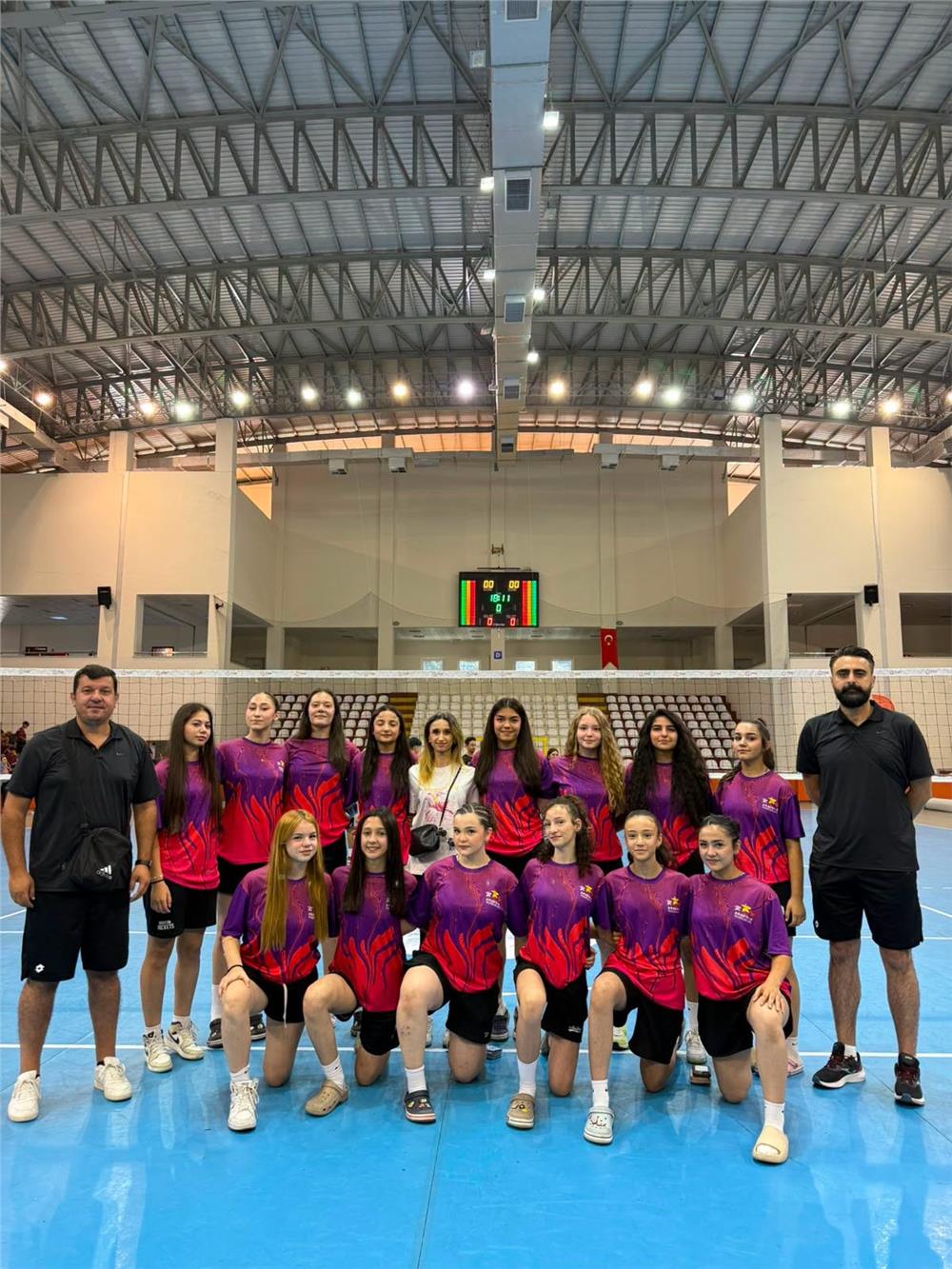 Kayseri’nin Sultanları Türkiye üçüncüsü oldu
