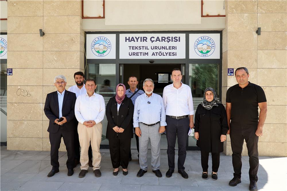 Talas’ta hayır üretime dönüşüyor: 5 milyon liralık kazanç