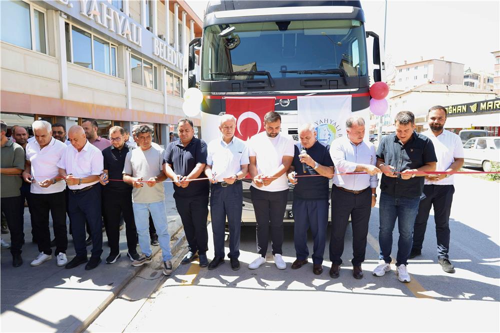 Yahyalı Belediyesi araç filosunu güçlendirdi