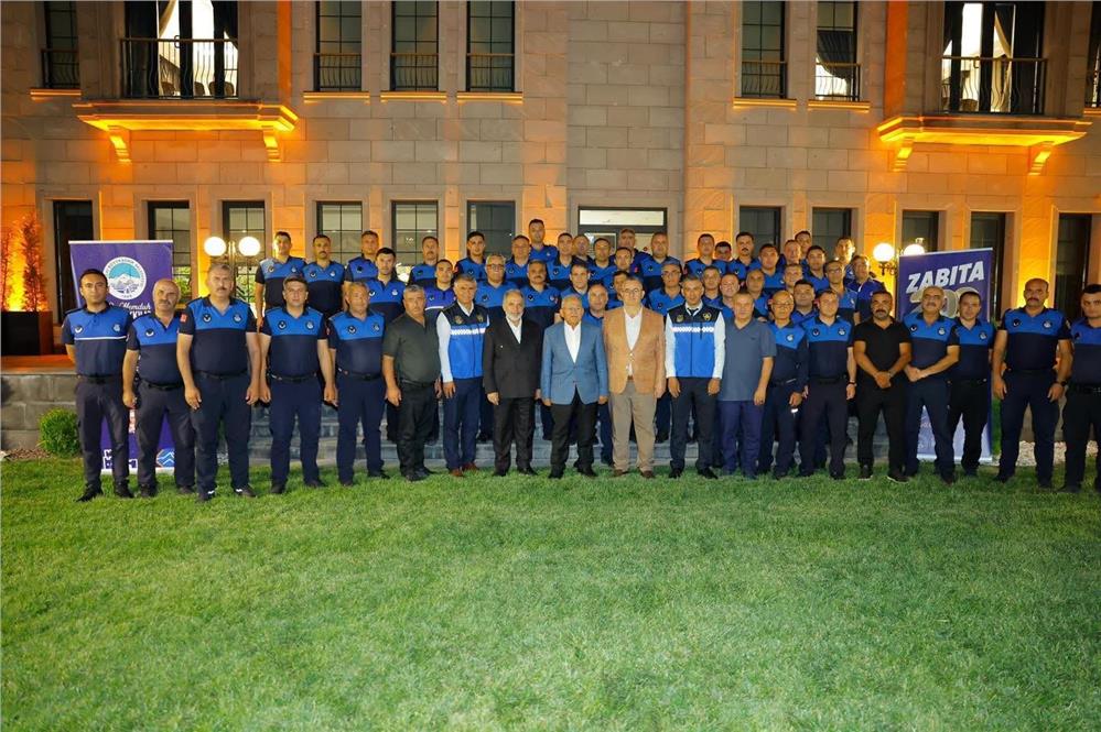 Başkan Büyükkılıç, Zabıta Haftası dolayısıyla zabıta personeli ile buluştu
