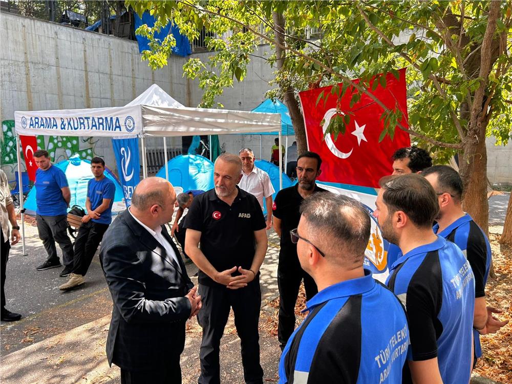 Kayseri AFAD muhtemel İstanbul depremine karşı Kartal'da hazırlık yaptı