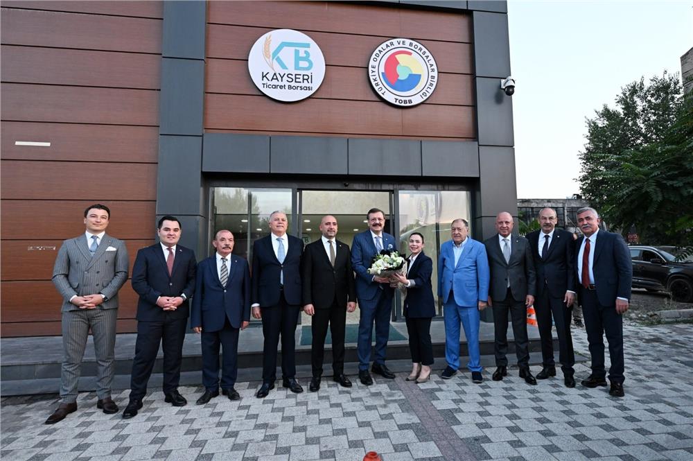 Kayseri Ticaret Borsası'ndan sahada dev yatırım