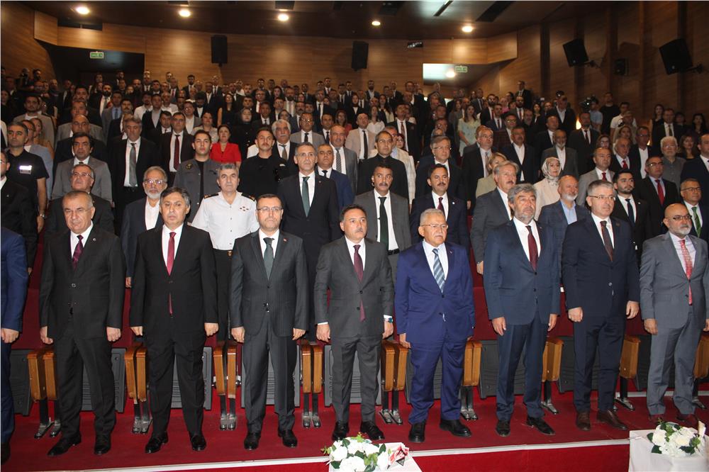 Kayseri'de Adli Yıl törenle açıldı