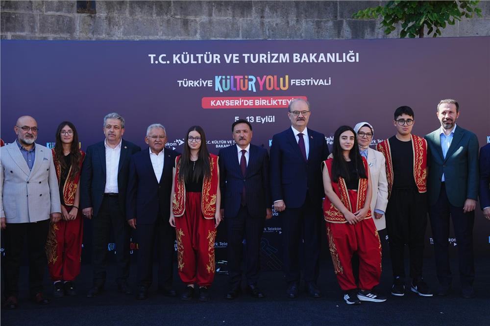 Kayseri'de Kültür Yolu heyecanı başladı