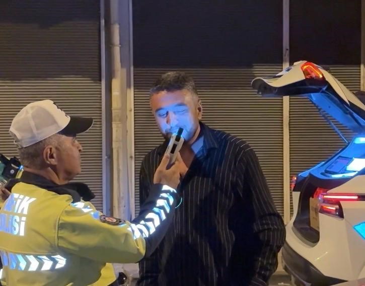 Kayseri’de yasal sınırın 0.03 promil altında kalan sürücü: Kurtuldum, gördün mü?