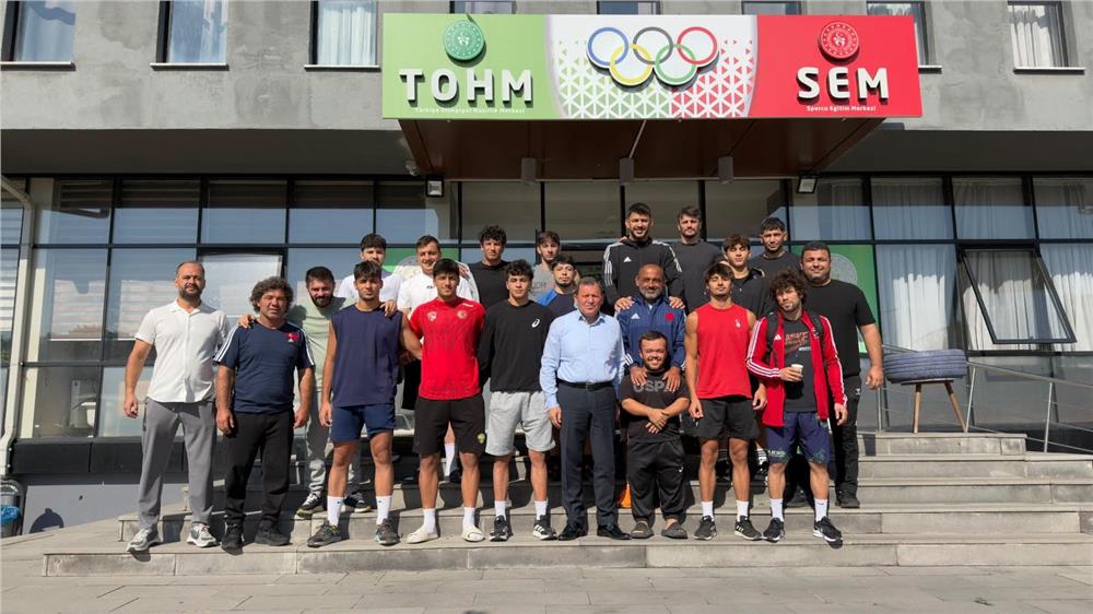 Keçiören Grekoromen Güreş Takımı Kayseri’de kamp yapıyor
