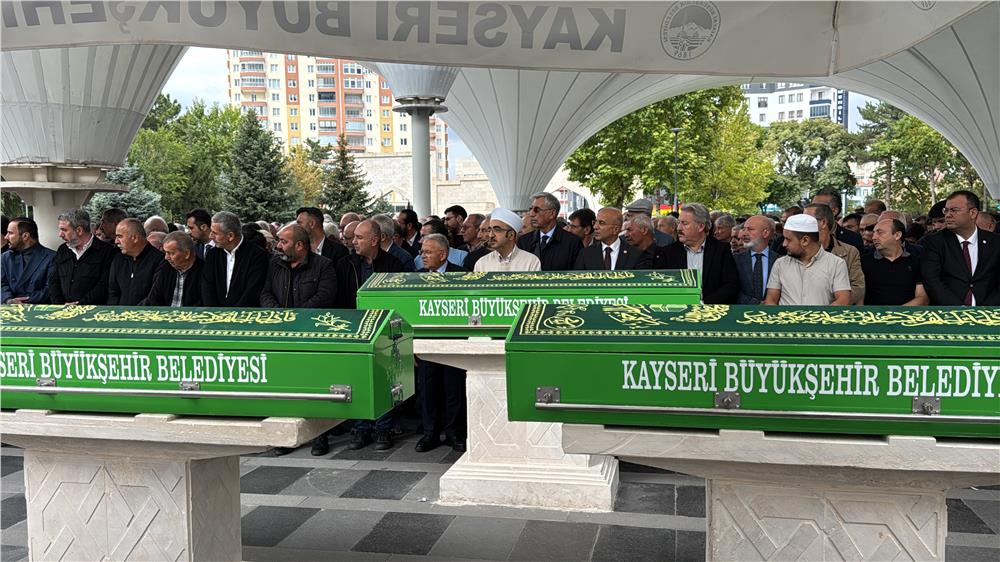Kocasinan Kurucu Belediye Başkanı Alçı, son yolcuğuna uğurlandı