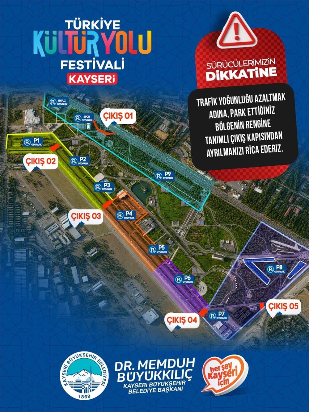 Kültür Yolu Festivali'ne özel ulaşım hizmeti