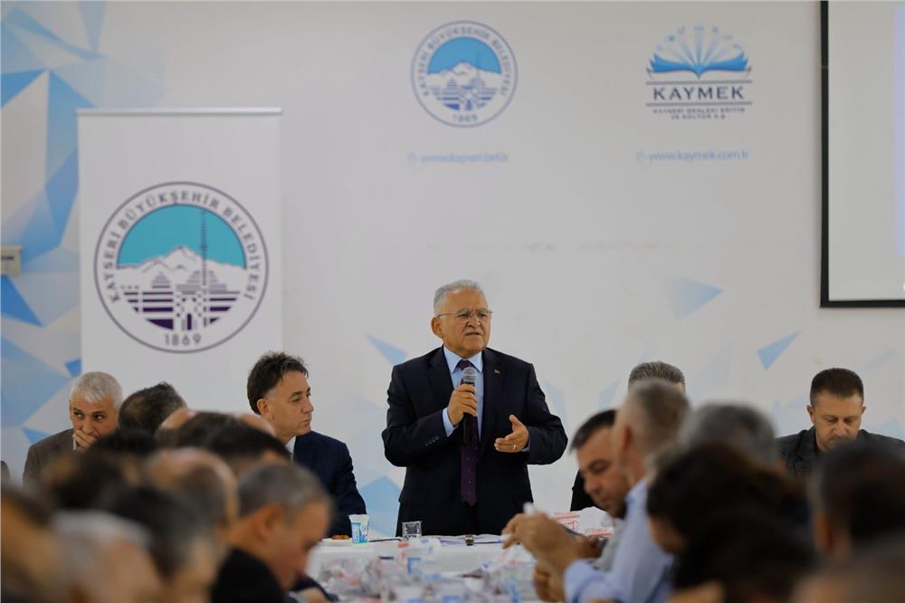 Büyükkılıç’tan Develi çıkarması: Muhtarlarla buluştu, yatırımları inceledi