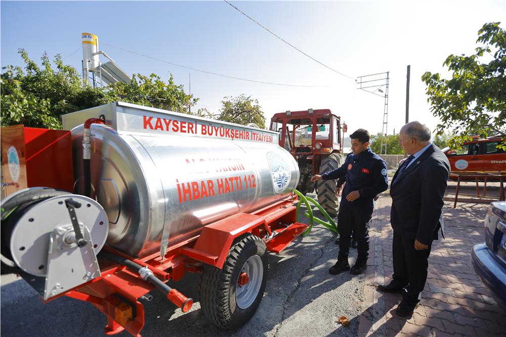 Büyükşehirden kırsal yangınlara hızlı müdahale hamlesi