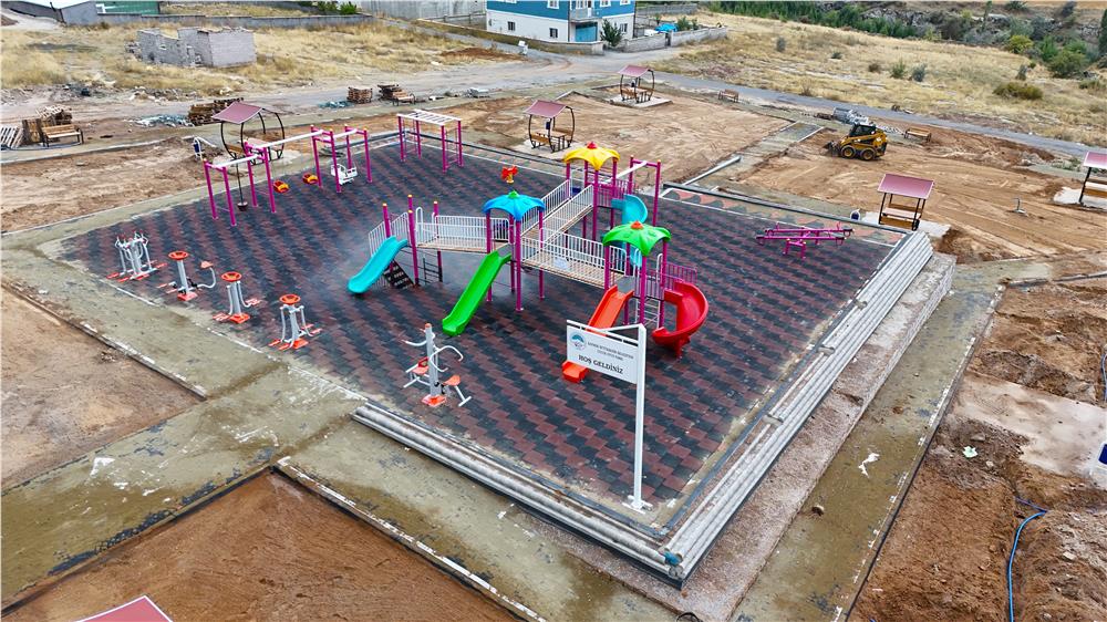 Büyükşehir'den kırsala modern sosyal yaşam alanı