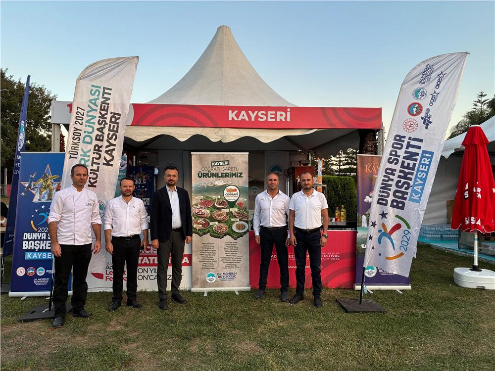 Kayseri; tarihini ve kültürünü Adana Lezzet Festivali