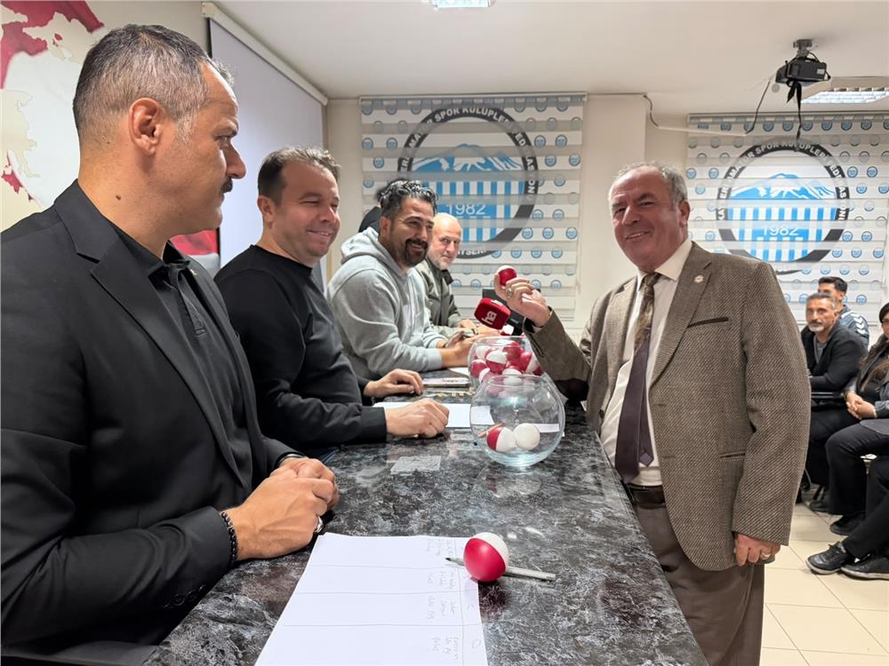 Kayseri U14 Ligi 2026-2027 sezonu fikstür çekimi yapıldı