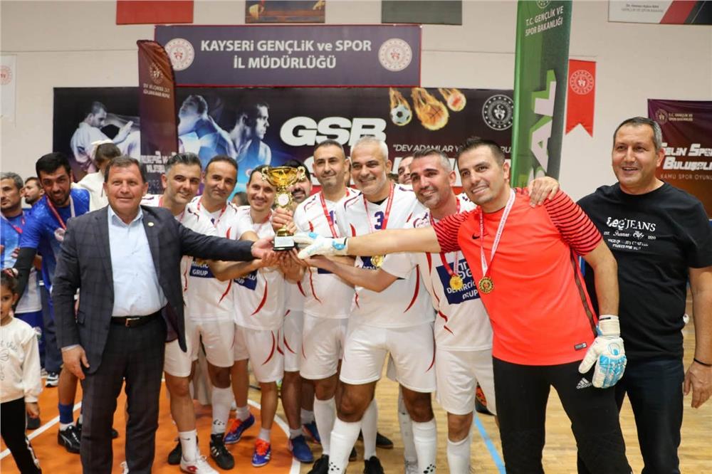 Kayseri’de Kamu Spor Oyunları tamamlandı