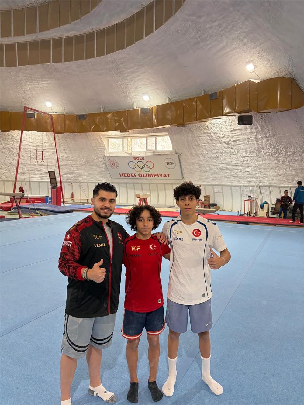 Kayserili sporcular millî takım kampında