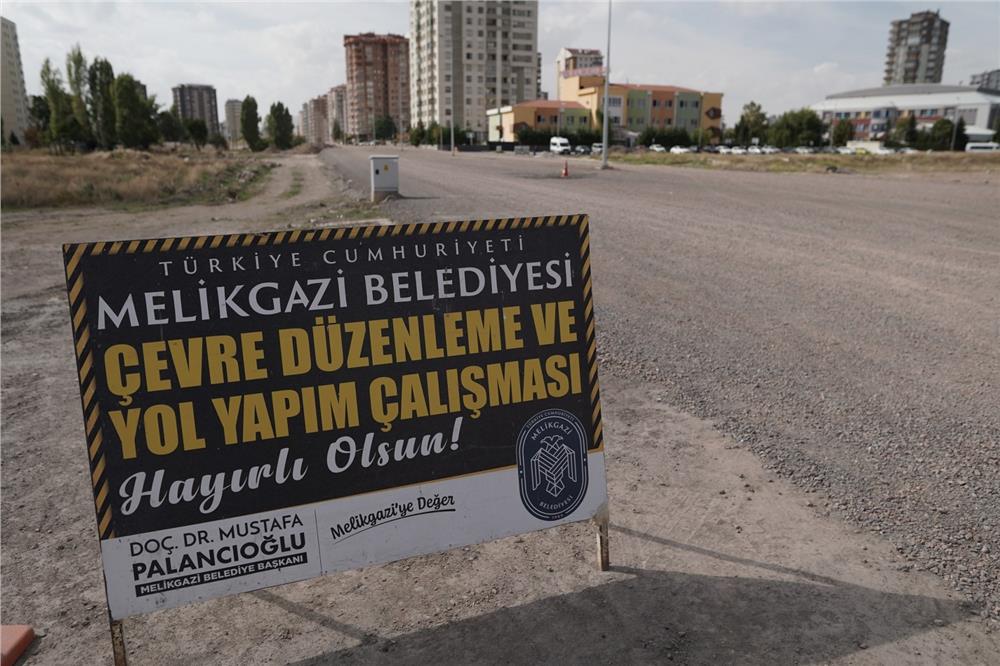 Melikgazi’de Yeni Bağlantı Yolu Trafiği Rahatlatacak